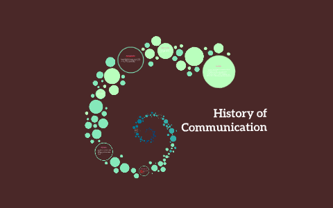 History of Communication by Megan Futrell on Prezi