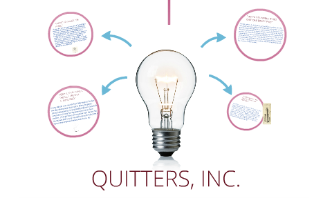 QUITTERS, INC by David Krueger on Prezi