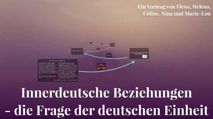 Innerdeutsche Beziehungen by Lou Mar on Prezi