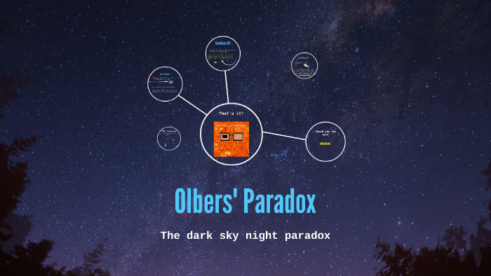 Olbers' Paradox By Kovács Bence