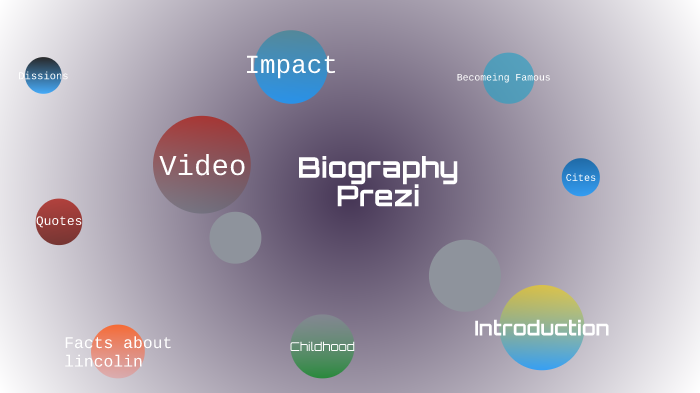 elements of biography prezi