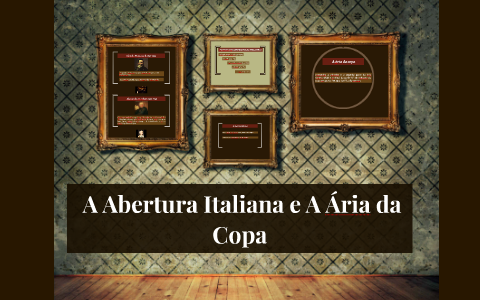 A abertura Italiana e A ária da copa by Luandrey Celio