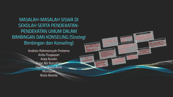 1. Masalah Perkembangan Individu by Andri Pratama