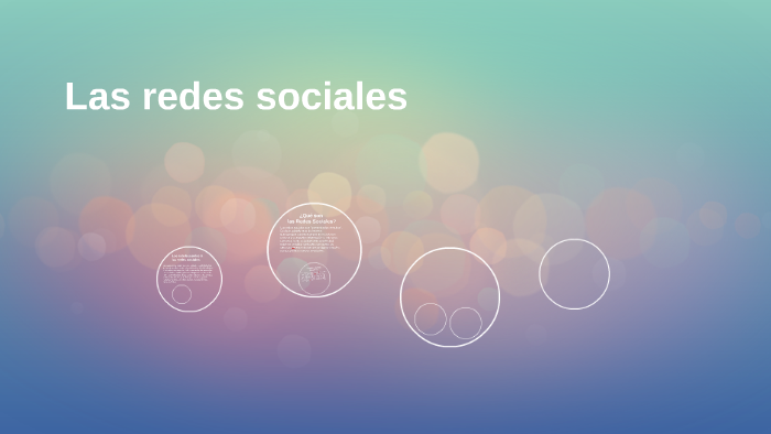 Las redes sociales by Maria Paulina Arguello on Prezi