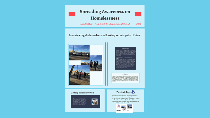 homelessness awareness by lauren perez on Prezi