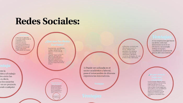 ¿Que son las Redes Scociales? by Marianna Garcia