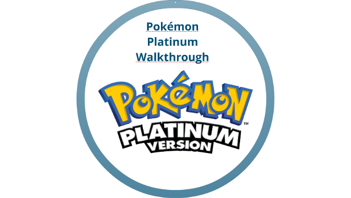 Pokemon Platinum :: Full Walkthrough