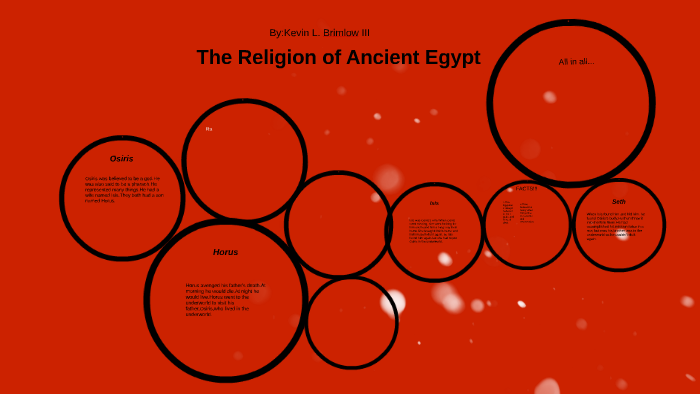 The Religion of Ancient Egypt by Kevin Brimlow on Prezi
