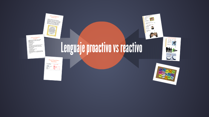 Lenguaje proactivo vs reactivo by Aranza Benitez on Prezi