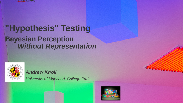 Bayesian Perception by Andrew Knoll on Prezi