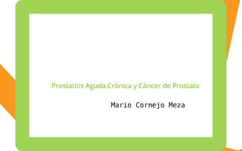 dieta para la prostatitis crónica