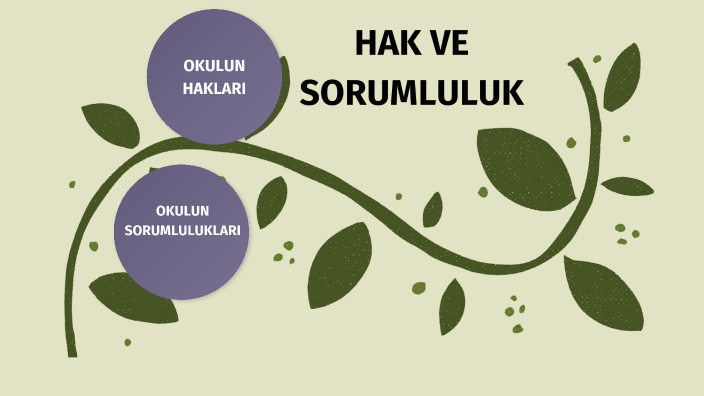 hak ve sorumluluklar by yeliz akyüz