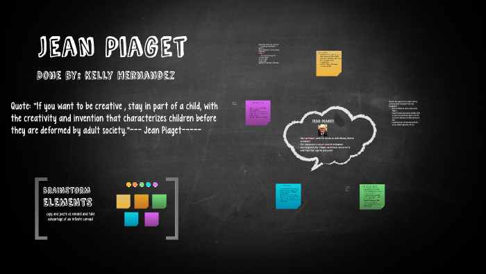 Jean Piaget by Kelly Hernandez