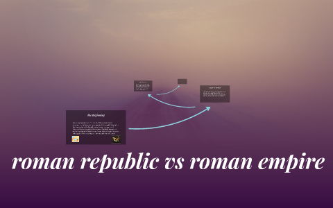 roman republic vs roman empire by shawn griffith on Prezi