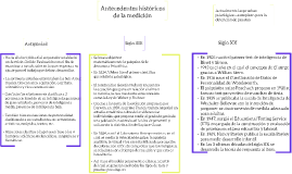 Antecedentes historicos de la medicion