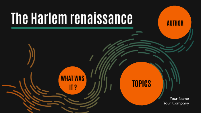 The Harlem Renaissance by Andréa Maestro on Prezi