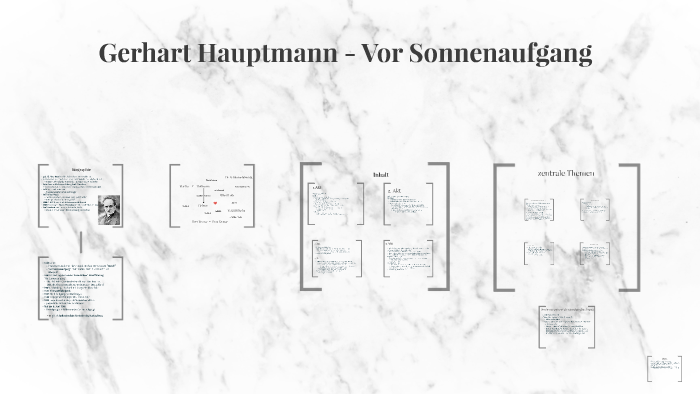 Vor Sonnenaufgang Von Gerhart Hauptmann prezi.com