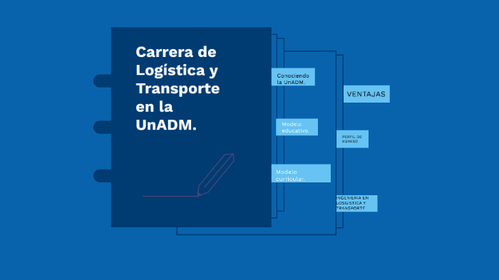 Carrera de Logística y Transporte en la UnADM. by Cesar Lazaro Hernandez
