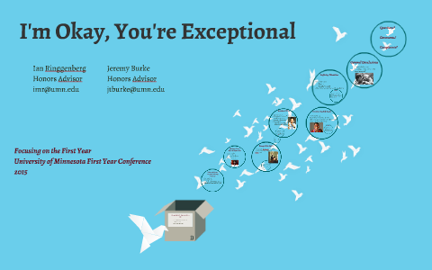 I'm Okay, You're Exceptional: Advising High Ability Students by Jeremy ...
