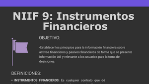 NIIF 9: INSTRUMENTOS FINANCIEROS By Luisa María Forero Mondragon On ...