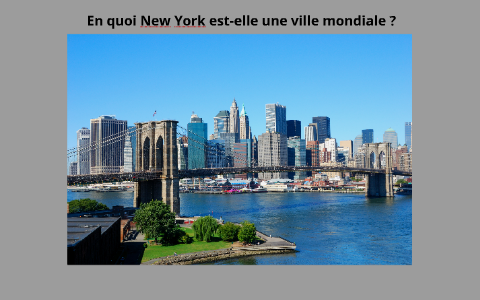 new york est elle une ville