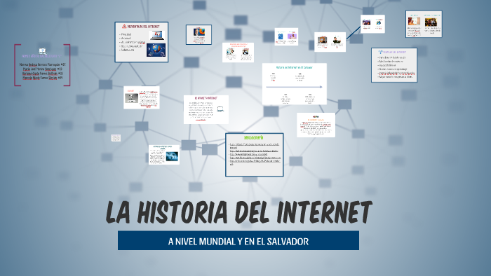 LA HISTORIA DEL INTERNET by on Prezi
