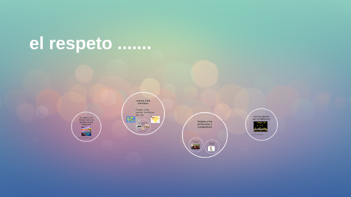 el respeto ....... by Paz Antonia Arancibia Aguirre on Prezi