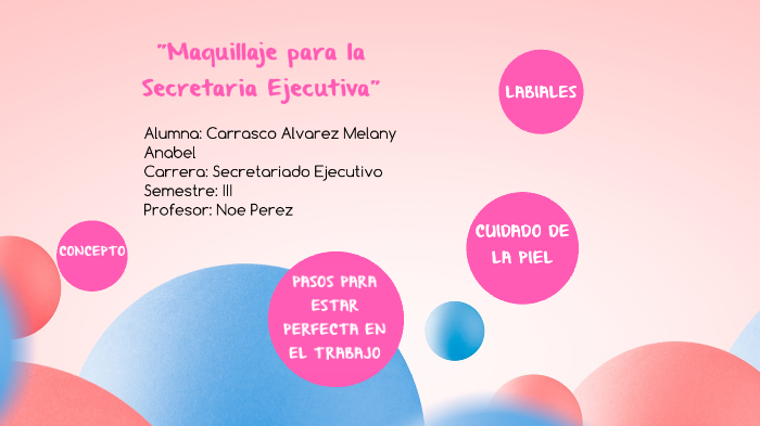  Maquillaje para la Secretaria Ejecutiva by Melany Carrasco Alvarez on Prezi Next