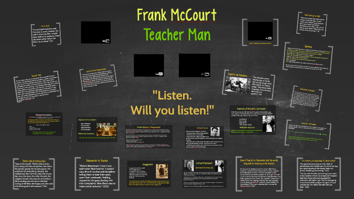 Teacher man (frank mccourt #3)