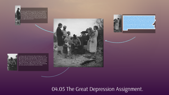 assignment 04.05 the great depression