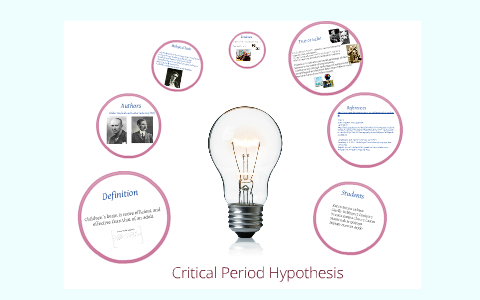 critical hypothesis definition