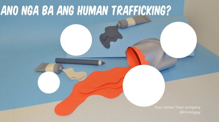 human trafficking essay tagalog