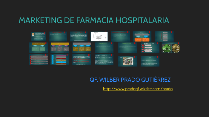 MARKETING DE FARMACIA HOSPITALARIA by WILBER PRADO GUTIÉRREZ on Prezi