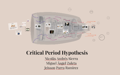 the critical period hypothesis could explain quizlet