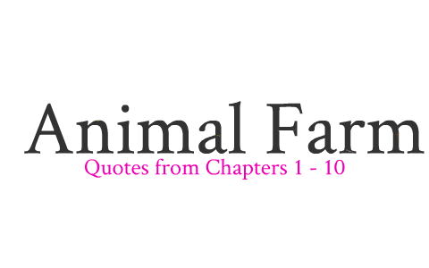 Animal Farm Quotes by raelin williams