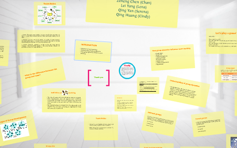 Group dynamics and team working by QING YAN on Prezi
