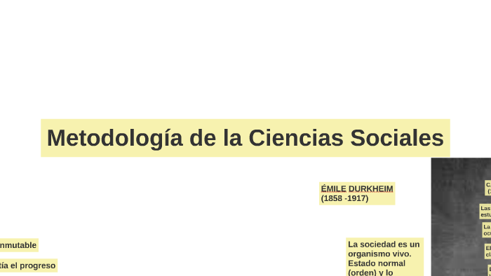 Metodologia De La Ciencias Sociales By Ever Cisterna On Prezi