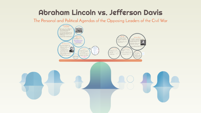 Abraham Lincoln vs. Jefferson Davis by Salma Alandary