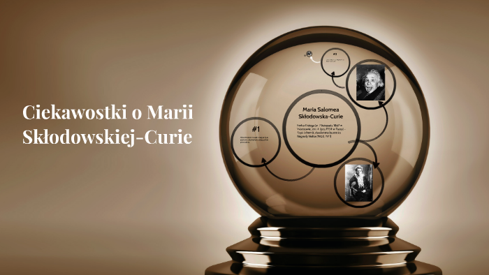 Ciekawostki o Marii Skłodowskiej-Curie by Elisa Pietruszka-Orozco on Prezi