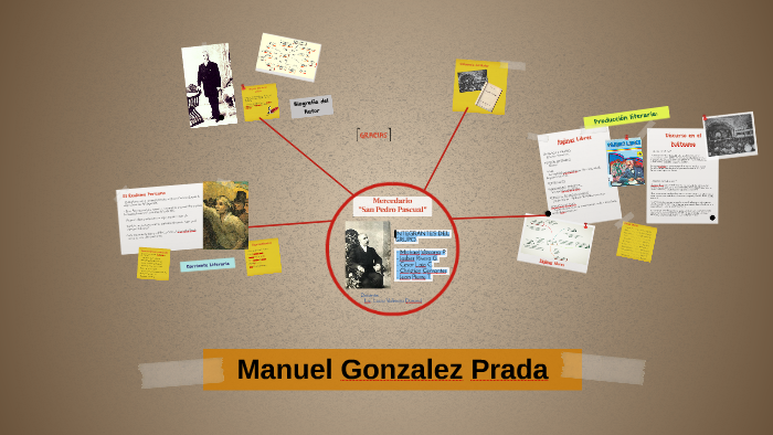 Manuel Gonzales Prada by Cesar Ernesto Lajo Cuno