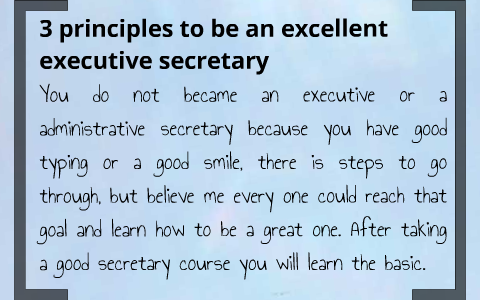 how to write a good secretary speech