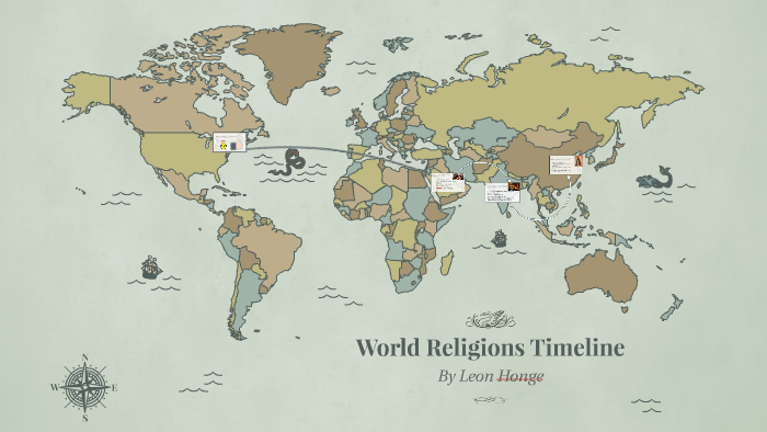 World Religions Timeline By Leon Honge World Religions Timeline By Leon Honge