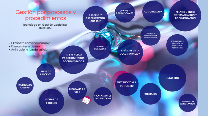 Gestión de procesos y procedimientos by Elizabeth Cardenas on Prezi