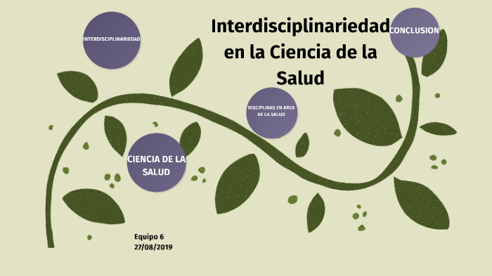 interdisciplinariedad en las ciencias de la salud by Arturo Pérez Reyes