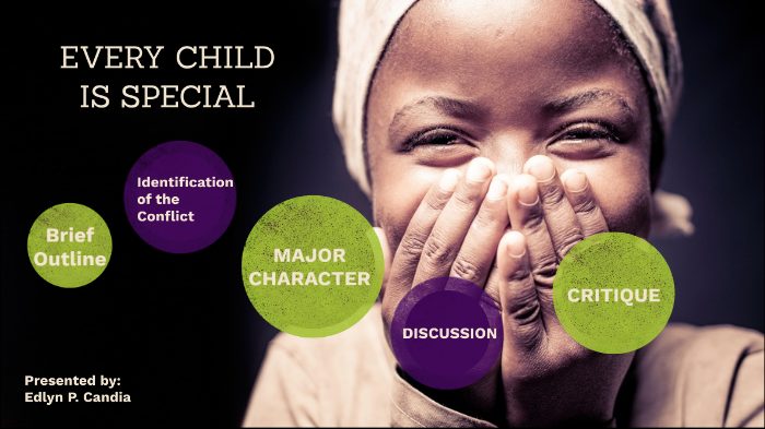 Every child is unique and special essay image