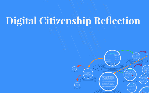 digital citizenship reflection essay