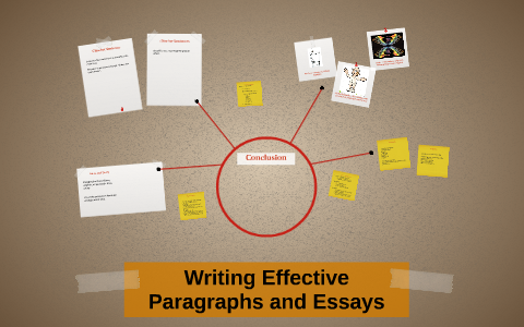 writing effective paragraphs and essays
