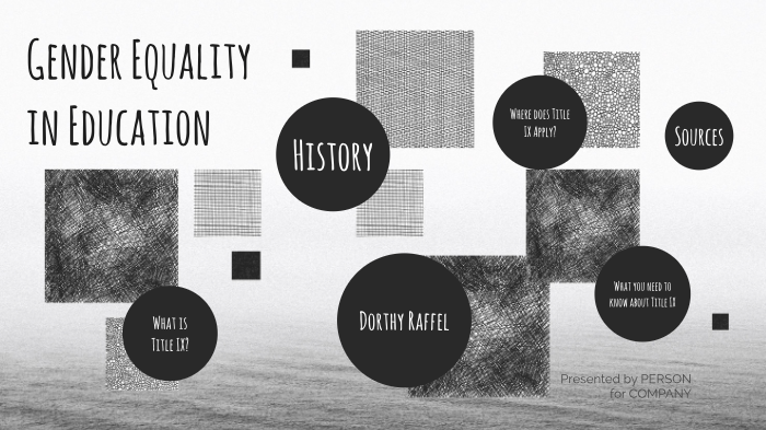 Gender Equality in Education by Mia Hite on Prezi