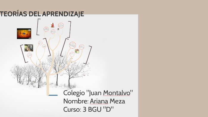 TEORÍAS DEL APRENDIZAJE By Ariana Meza On Prezi