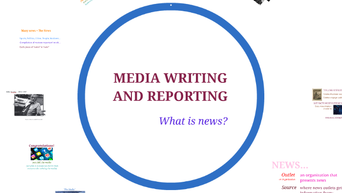 Media Writing and Reporting -- What is News by Charles Twardy on Prezi